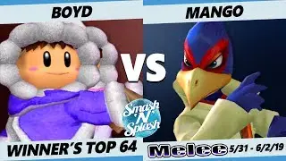 SNS5 SSBM - C9 | Mango (Falco) Vs. sm:)e | Boyd (Ice Climbers) Smash Melee Winner's Top 64