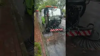 #Road Sweeper #municipal cleaning machine #cleaning #street