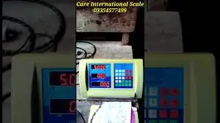 How to Calibrate MK-04 Weight Indicator Calibration by Care International Scale in Hindi- Urdu