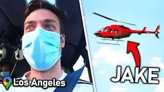 I FLEW A HELICOPTER WITH WATER!? | LA Jakenbake