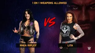 WWE 2K25 Rhea Ripley vs Lita | Brutal Blood Match | Extreme Women&rsquo;s Wrestling