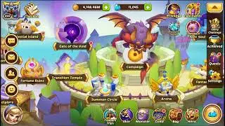 Idle Heroes - S30 - 09 April 2024 - Summon Event Prize / New Fortress Assassin - Luna