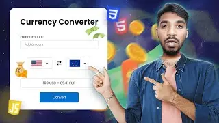 Build a Currency Converter App with JavaScript & API