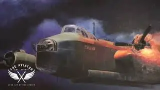 Moonlit duel... Short Stirling vs Dornier 217
