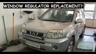 Замена стеклоподъемника передней двери Nissan X-Trail