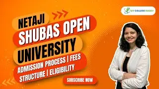 Netaji Subhas Open University (NSOU) Review: Courses | Admission | Fees | Eligibility #nsou #college