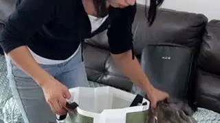 老公回上海啦，把心意带给婆家.却把我的牵挂带给了他#异地夫妻#中秋#儿媳