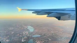 Emirates Beautiful sunset landing in London (LHR) | Dubai Takeoff | 2023 in 4K