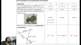 Brevet Maths Correction 2019 Polyn&eacute;sie