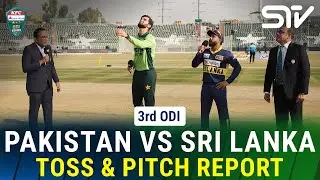 Toss & Pitch Report | Pakistan vs Sri Lanka ODI Series 2025 | 3rd ODI | PCB | M3V1U