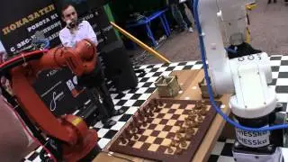 Robot Chess Kuka Chesska Kosteniuk Russia Germany 2012-05-19 16:04:21