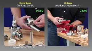 TankJet 78와 Alfa Laval 감마젯 A1 비교 분해 및 조립_스프레이시스템코리아