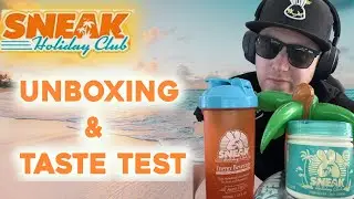 Sneak Energy - Holiday Club UNBOX & REVIEW (Mango, Guava & Passionfruit )