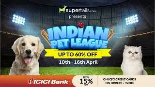 Indian Pet League | UP TO 60% OFF | Supertails.com