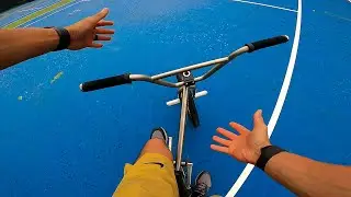 My First Barspin on BMX