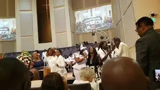 Joseph Foxworth funeral with song from Foxworth family