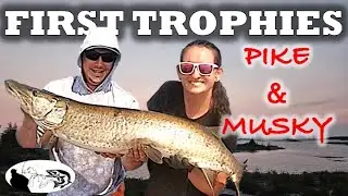 TROPHY Musky and Pike Fishing Adventures In Ontario Canada