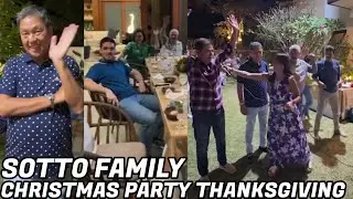SOTTO BROTHER'S VICO SOTTO TITO SEN & HELEN GAMBOA | SOTTO FAMILY CHRISTMAS PARTY THANKSGIVING 2023