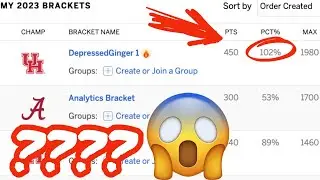 ESPN повысил мою сетку до 102-го процентиля?? *Обновление &laquo;Мартовского безумия&raquo;*