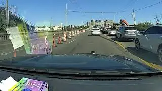 Driver Jumps University Bridge in Stolen Vehicle