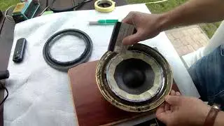 Vintage Quadral Allsonic SM120 speakers from 1980-1984 - repair