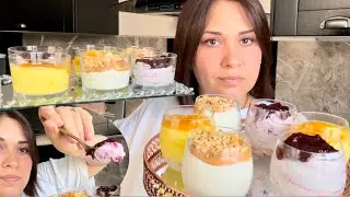 أحسن من الجاهز كريمي ولذيذ وصفة كلاص أو آيس كريم منزلي بدون آلة سهل وسريع بالفواكه والكراميل