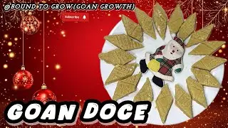 Goan Doce Recipe| Delicious Christmas Sweet| #sweet #christmas #doce #goanrecipe 