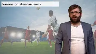 Matematikk S2: Varians og standardavvik