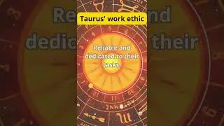 Taurus' work ethic #shorts #horoscope