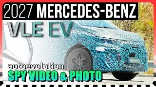 2027 Mercedes-Benz VLE EV // SPY VIDEO