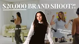 12-Hour Brand Shoot Vlog with A Creative Director: What We Do, How The Day Goes, Who is Involved
