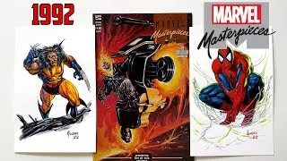 Marvel Masterpieces (1992) Complete Set Joe Jusko