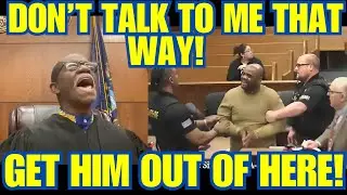 JUDGE SIMPSON IN AN EPIC SHOWDOWN WITH A WILD DEFENDANT!