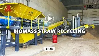 Rice Straw Shredding Machine | Paddy Straw Shredder System | Biomass Waste Recycling Plant Solution