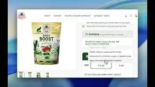 The GutCheck tool on Product Pages at GussysGut.com