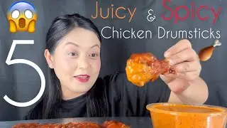 One Bite = Wow 😋 Juicy & 🥵 Spicy Chicken Drumsticks 🍗🔥| Homemade Spicy Chutney 😋