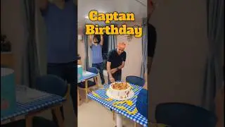 | CAPTAIN BIRTHDAY🥳🎂🤩🎉🍫⛴️🎊| #marinerakash #ship #birthday #reels #shorts #seamen #celebration