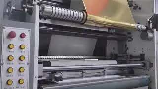 Roll-to-Roll Hot Foil Stamping Machine | High-Speed Gold Foil Printer#shorts #machine  #factory