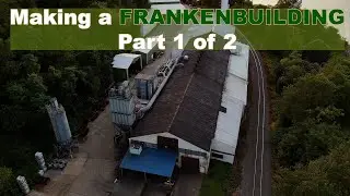 SCRATCH BUILD A MODEL RAILROAD INDUSTRY (Frankenbuilding Part 1) for your layout