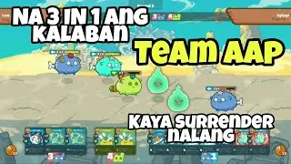 AAP VS ABP Lineup! 3 in 1 Battle Auto Surrender | Axie Infinity