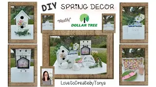 DIY SPRING DECOR IDEAS 2022-Mostly Dollar Tree Spring DIYS-Farmhouse Style