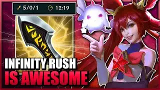 INFINITY EDGE RUSH IS AWESOME!! | Testing Season 14 Split 2 Items on PBE