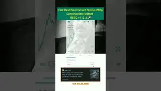 NBCC ₹112💸One Best Government Stock Construction Related #shorts