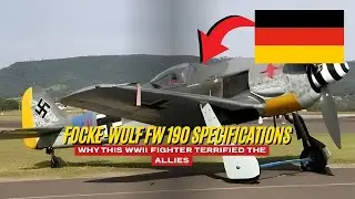 Технические характеристики Focke-Wulf FW-190: почему этот истребитель времен Второй мировой войны...