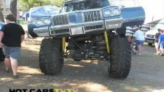 Scrapin the Coast 2011 - 4x4 Cutlass Hearse - HOTCARSTV.TV