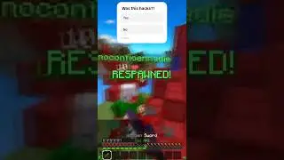 Was he hacking? 😭