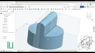 Onshape 03-3 Operaciones booleanas #onshape #dise&ntilde;o #cad