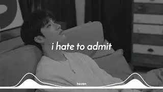 i hate to admit by bang chan but it's even sadder // 𝐬𝐥𝐨𝐰𝐞𝐝 𝐧 𝐫𝐞𝐯𝐞𝐫𝐛 (use headphones!)