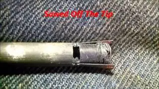 How to fix a carbon arrow tip