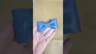 How to make fondant bows | Ribbon bow making | Cake decorating